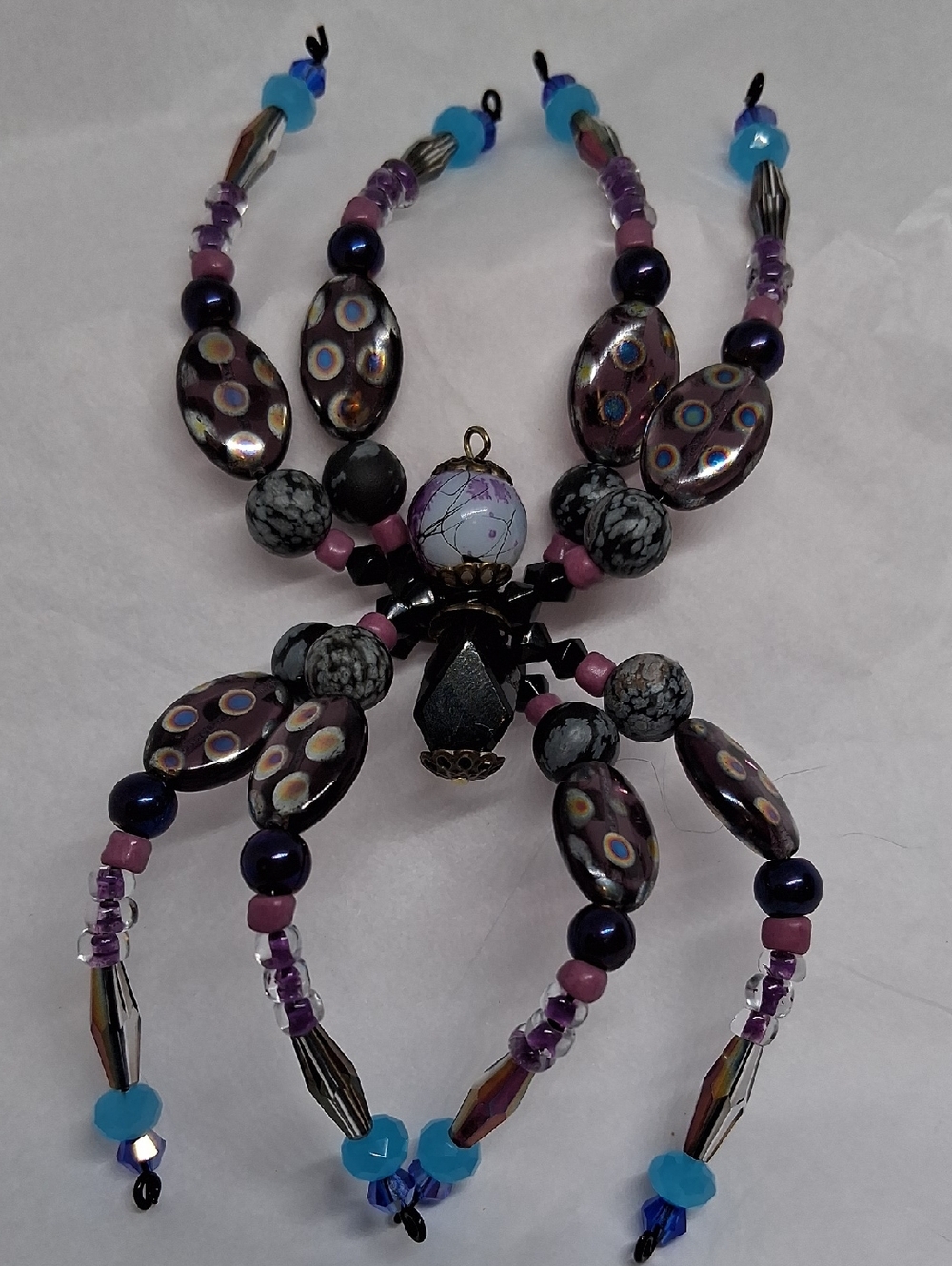 BEADED SPIDER SUNCATCHER